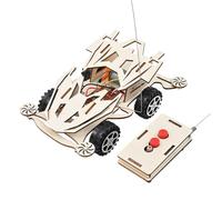 Kit Modello Auto Corsa Telecomandato Legno Set Meccanico E Fisica Circuiti | Materiali For Esperimenti Di Scienze Fisiche, Set Di Puzzle Divertenti For Studenti, Kit Di Progetti For Fiere Di Scienze