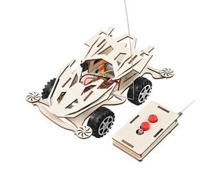 Kit Modello Auto Corsa Telecomandato Legno Set Meccanico E Fisica Circuiti | Materiali For Esperimenti Di Scienze Fisiche, Set Di Puzzle Divertenti For Studenti, Kit Di Progetti For Fiere Di Scienze