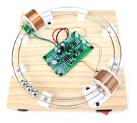 Kit modello ciclotrone elettromagnetico, esperimento di campo magnetico a bobina Tesla per apprendimento pratico e visualizzazione nell'educazione fisica