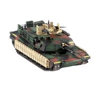Kit modello del carro armato da combattimento principale M1A1 TUSK M1 americano in scala 1 72, collezione statica Giocattoli Metal Vehicles non RC