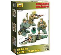 Kit modello della squadra di cecchini tedeschi Zvezda Z3595