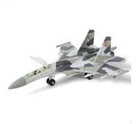 Kit modello di aereo da caccia SU-35 SABANAS in scala 1:100, modello di aereo militare in plastica, giocattolo da montare, con supporto, regalo (25 pezzi)