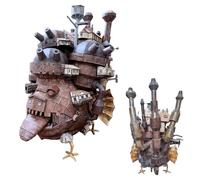 Kit modello di carta 3D del Castello Errante - Kit artigianale premium con strumenti, istruzioni in inglese e modellino spesso come una rivista (difficoltà medio-avanzata) (Versione terrestre)