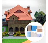 Kit modello di edificio 1/35 Modello di architettura fai da te Micro paesaggio