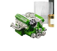 Kit modello di moto puzzle meccanico fai da te interattivo, modellazione realistica del motore | Kit pedagogico, modello di motore funzionante, costruzione del motore meccanico, pratico kit di