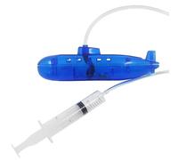 Kit modello di sottomarino fai da te con scafo in acrilico trasparente - Impara i principi galleggiamento e pressione, istruzione STEM