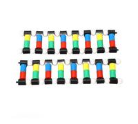 Kit modello di struttura a doppia del DNA per l'educazione alle scienze biologiche molecolari Modello con display in PVC multicolore per l'insegnamento in aula delle scuole