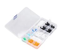 Kit Modello di Struttura Molecolare per Chimica, Modello Molecolare dai Colori Vivaci con Atomi e Legami per Insegnamento e Apprendimento, Set Educativo 3D per Studenti e Insegnanti