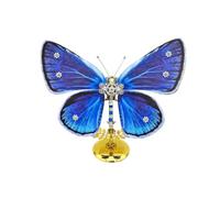 Kit modello farfalla puzzle in metallo 3D, 100+ PCS Steampunk progetto di assemblaggio di insetti meccanico fai da te set da tavolo ornamento da collezione regalo per adulti appassionati