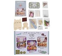 Kit modello in legno fai -da -te - Parti complete con istruzioni in inglese per adolescenti e adulti, crea il tuo ecoto decorativo per Natale e San (type 3)
