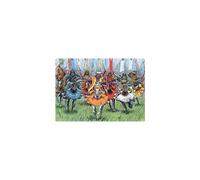 Kit modello in miniatura storica Samurai Warriors-Cavalry 1/72 - Zvesda 8025