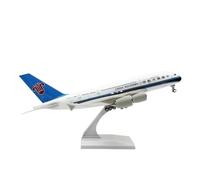Kit modello in resina per aeromobile A380 da 30cm 1/240 collezione di aeroplani in miniatura (con supporto) Set da gioco per hobby in miniatura