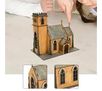 Kit Modello in Scala 1:72, Puzzle in Legno 3D per Adulti, per Autopittura,