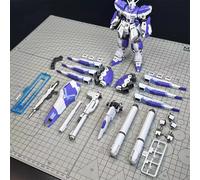 Kit Modello Mecha RG Hi-v Amro 1/144 Marca Zhujiang con 3 Maschere Speciali, Decalcomanie a Idrografia, Parti Pre-Pitturate, Assemblaggio da Collezione