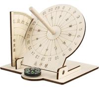 Kit modello meridiana dell'equatore Strumento didattico for l'assemblaggio | Materiale for esperimenti di scienze fisiche for studenti delle scuole elementari Fornitura di laboratori didattici