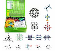 Kit Modello Molecolare, Atom Link Modello Chimica Set,Atom Molecular Models Links 791 pezzi con atomi, legami e orbite, per l’apprendimento della Chimica molecolare Organica inorganica