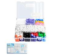 Kit modello molecolare Strumento didattico disciplinare Modelli di chimica organica Set per lezioni di scienze Chimica Gruppo di modelli molecolari per dimostrazioni di laboratorio Mani sulla pratica