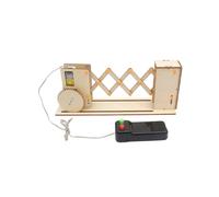 Kit Modello Porta Elettrica DIY Kit di Strumenti Sperimentali per Scienza, Tecnologia, STEM, Giochi di Apprendimento In Legno
