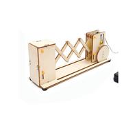 Kit Modello Porta Elettrica DIY Kit di Strumenti Sperimentali per Scienza, Tecnologia, STEM, Giochi di Apprendimento In Legno