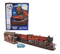 Kit modello puzzle 3D 4D Build Harry Potter Hogwarts Express, 181 pezzi, 2,5 piedi di larghezza, regali di Harry Potter, decorazioni per la scriv