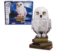 Kit modello puzzle 3D di Hedwig di Harry Potter 4D Build, 118 pezzi, decorazioni per la scrivania, puzzle 3D, regali di Natale per adolescenti da