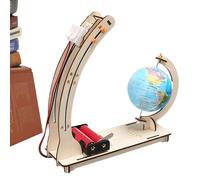 Kit modello scientifico - Set di modelli satellitari in legno, giocattoli per il progetto di costruzione di artigianato educativo per ragazzi adolescenti, kit di assemblaggio dello stelo per classe o