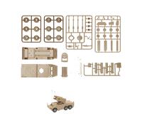 Kit modello veicolo 1/72 4D Assemblaggio veicolo per ricordo Micro paesaggio