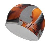 Kit modello violoncello cuffia da nuoto unisex adulto cuffia da piscina antiscivolo confortevole durevole facile da indossare e togliere cuffia da nuoto impermeabile mantiene i capelli asciutti