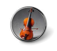 Kit modello violoncello Spilla da bavero Spille in metallo per cappelli, camicie, vestiti, borse, decorazioni