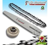 KIT MODIFICA CATENA BARRA CAMPANA CARVING PICCOLA 1/4'' 10'' 25 CM MOTOSEGA