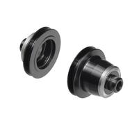 kit modifica mozzo anteriore 5/100mm qr strada/mtb freno a disco center lock (17