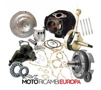 KIT MODIFICA PER VESPA 50 SPECIAL CILINDRO 130 DR ALBERO MOTORE ANTICIPATO CAMPA