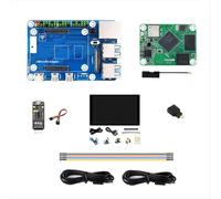 Kit modulo Core3566 Processore quad-core RK3566 Elaborazione ad alte prestazioni, touch screen compatibile da 8 pollici SPINA UE