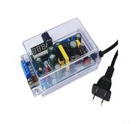 Kit modulo di alimentazione digitale regolato in tensione per esperimenti basetta apprendimento STEM con display a LED uscita 1,2 V-24 V (parti sciolte 24 V)