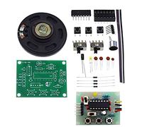 Kit modulo registratore vocale ISD1820P per registratore di suoni vocali da 20 secondi DC 3-5 V Kit fai da te per parlare di musica audio registrabile (fai da te)