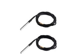Kit modulo sensore di temperatura DS18B Adattatore terminale sonda in acciaio inossidabile con cavo sensore digitale impermeabile da 100 cm(100CM)