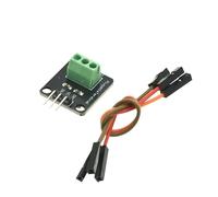 Kit modulo sensore di temperatura DS18B20 Adattatore terminale sonda in acciaio inossidabile con cavo digitale impermeabile da 100 cm(Module)