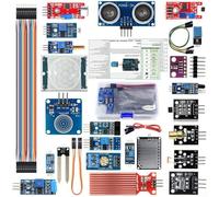 Kit Modulo Sensore, Starter Set 22 in 1 con Tutorial per Arduino per Raspberry Pi, Componenti Elettronici per progetti fai da te