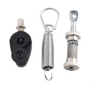 Kit molla e camma per pedale grancassa, 3 pezzi, tendicinghia in metallo per set di grancassa (B)