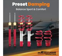 Kit molla elicoidale sospensione per VW Golf Mk5 Mk6 1K Jetta Mk5 1K5 Passat B6 CC Beetle Coilovers per Audi TT 8J (FWD) 2006-2014
