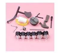 Kit molla grilletto acceleratore elemento di montaggio tampone AV adatto for motosega 61 268 272 pezzo di ricambio tubo flessibile carburante tappo serbatoio