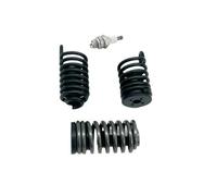 Kit molle di montaggio del tampone AV adatto for cilindro della barra del manubrio dell'isolatore di vibrazioni della motosega 235 240 236 235E 240E 545033901