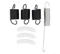 Kit molle di sospensione per lavatrici con molle WP63907, contrappeso e cuscinetti per vasca per mantenere l'equilibrio e ridurre il rumore