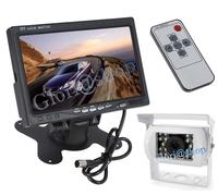 KIT MONITOR 7" LCD TELECAMERA 18 LED RETROMARCIA AUTO CAMERA CCD RETROCAMERA