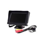 KIT MONITOR LCD TFT 4.3 VIDEO AUTO CAMPER CON TELECAMERA RETROMARCIA PARCHEGGIO