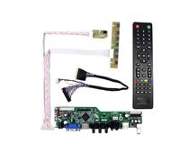 Kit Monitor Scheda Di Controllo TV56 For HB140WX1-200 HB140WX1-300 TV+HDMI+VGA+AV+USB LCD LED Screen Controller Board Driver, Accessori TV(HB140WX1-300)
