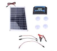 Kit monocristallino da 200 Watt per pannello solare con controller 100a Mppt e porte di ricarica USB progettate per applicazioni Rv Marine e Off Grid Kit completo