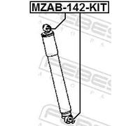 Kit montaggio ammortizzatore MZAB-142-KIT FEBEST per MAZDA MPV II