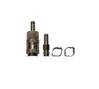 Kit montaggio attacchi rapidi per tubo Abac Ø 8x13 mm Grigio