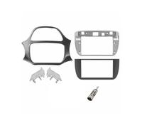 Kit montaggio autoradio 2 DIN FIAT PUNTO EVO con supporti montaggio nero lucido